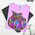 Purple & Blue Painted Pumpkin Comfort Colors 'NLB' T-Shirts, Hoodie, Sweatshirt - T-Shirt, Sweatshirt, Hoodie