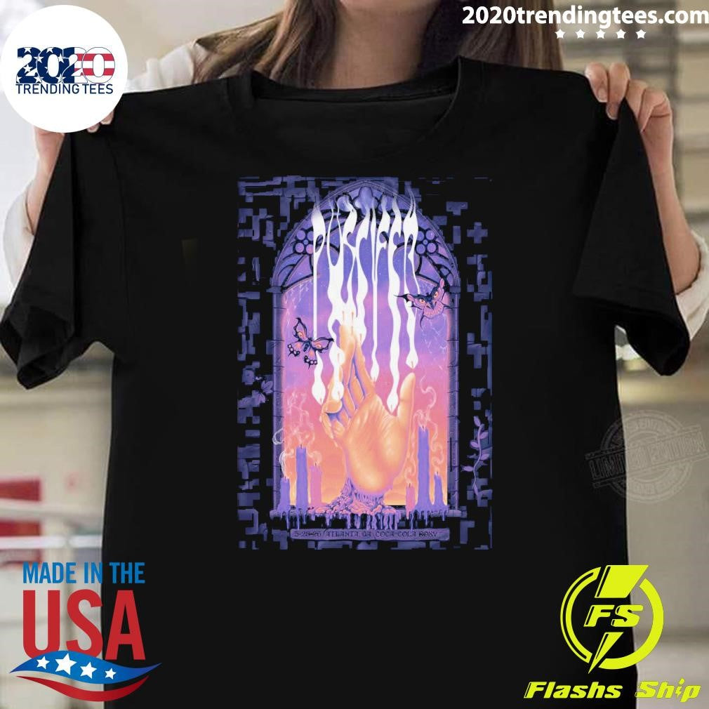 Puscifer Atlanta GA 3.28.2026 Poster Shirt Unisex T-shirt, Sweatshirt, Hoodie, Long Sleeve Tee - T-Shirt, Sweatshirt, Hoodie
