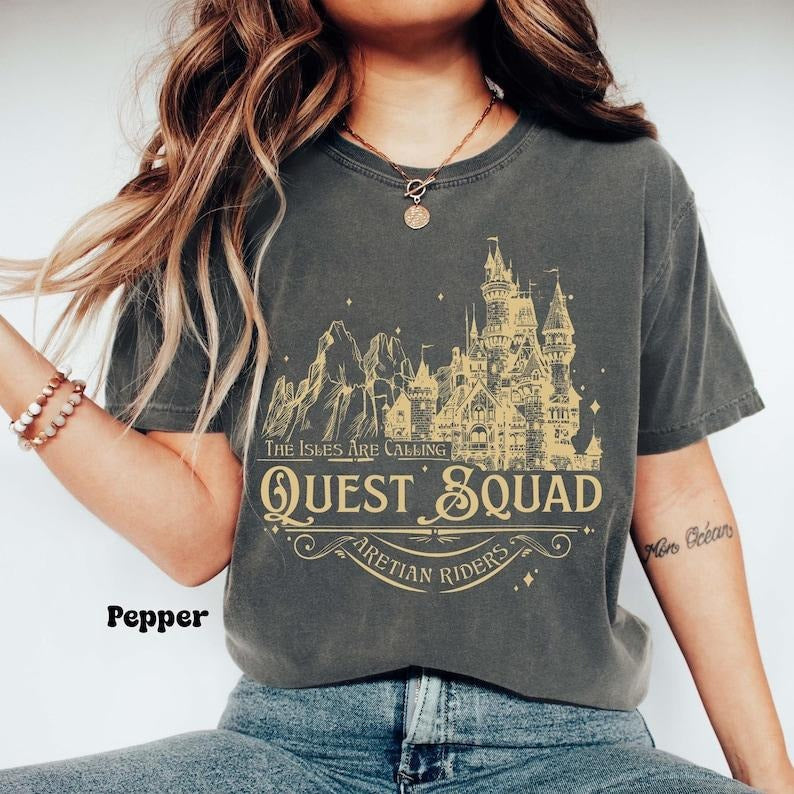 Quest Squad Dragon Riders Shirt Quest Squad Onyx Storm Shirt Riorson House Fantasy Reader Basgiath War College Bookish Shirt T-Shirts, Hoodie, Sweatshirt - T-Shirt, Sweatshirt, Hoodie