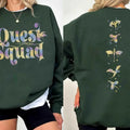 Quest Squad Onyx Storm Dragon Rider Shirt Fourth Wing Basgiath War College Bookish Shirt Fantasy Reader T-Shirts, Hoodie, Sweatshirt - T-Shirt, Sweatshirt, Hoodie