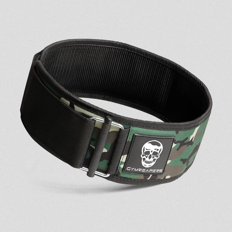 Quick Locking Weightlifting Belt Back Support Woodland Camo T-Shirts, Hoodie, Sweatshirt - T-Shirt, Sweatshirt, Hoodie