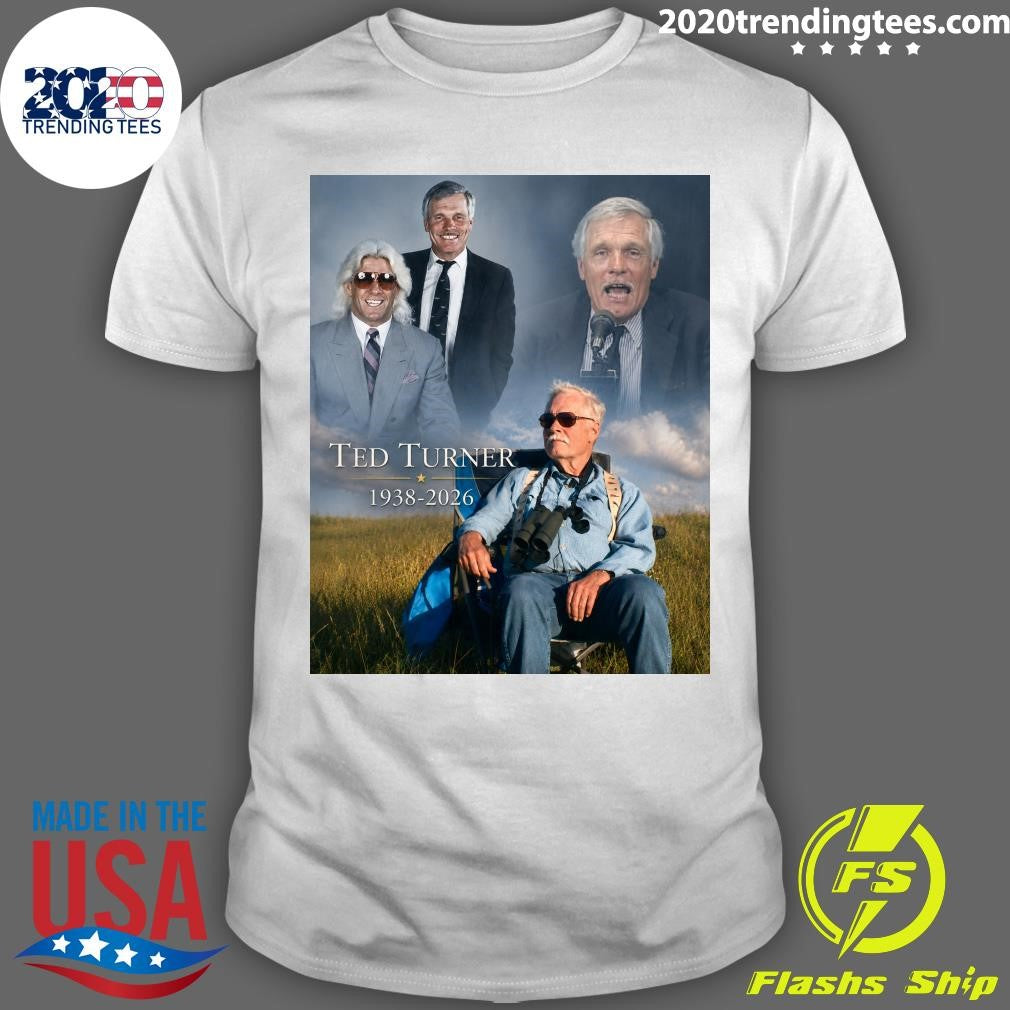 R.I.P. former WCW owner Ted Turner who has passed away at the age of 87 Shirt Unisex T-shirt, Sweatshirt, Hoodie, Long Sleeve Tee - T-Shirt, Sweatshirt, Hoodie