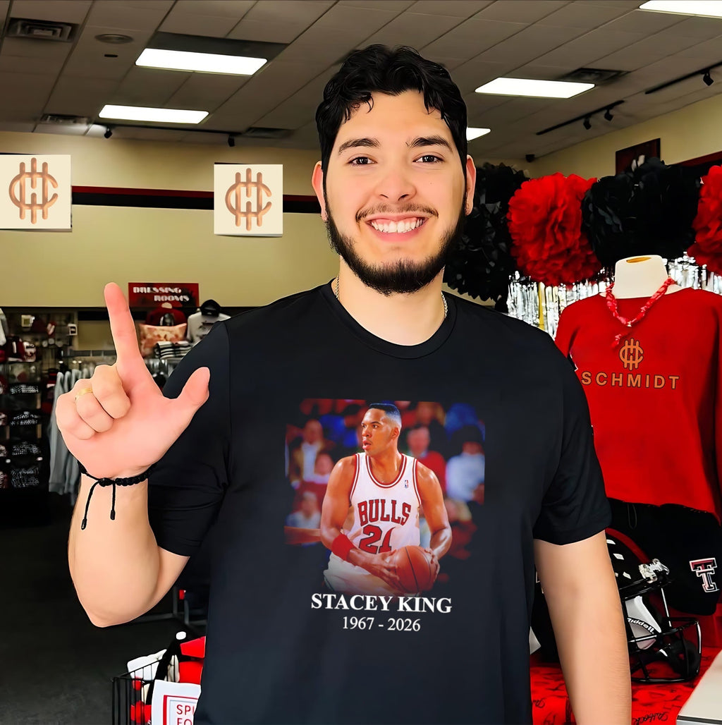 RIP Chicago Bulls Stacey King 21 thank you for the memories shirt Unisex T-shirt, Sweatshirt, Hoodie, Long Sleeve Tee - T-Shirt, Sweatshirt, Hoodie