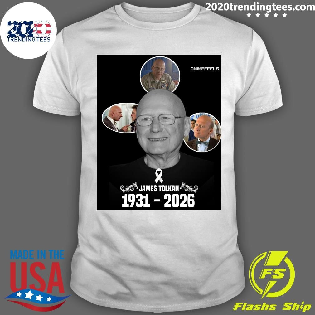 RIP James Tolkan 1931-2026 Shirt Unisex T-shirt, Sweatshirt, Hoodie, Long Sleeve Tee - T-Shirt, Sweatshirt, Hoodie