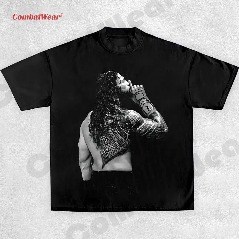 ROMAN REIGNS SHUT UP Wrestling Wrestling Wrestler Shirt Sports Shirt Vintage Wresting Shirt Wrestling Streetwear T-Shirts, Hoodie, Sweatshirt - T-Shirt, Sweatshirt, Hoodie
