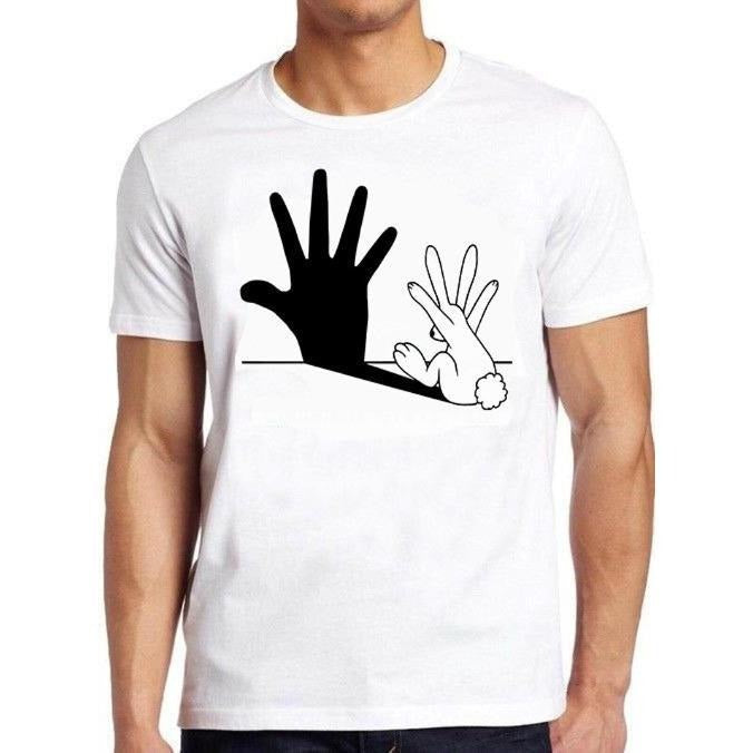 Rabbit Hand Shadow Art Cool Made USA T-Shirts, Hoodie, Sweatshirt - T-Shirt, Sweatshirt, Hoodie