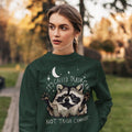 Raccoon Funny Trash Panda ; Cotton Womenswear Light Polyester T-Shirts, Hoodie, Sweatshirt - T-Shirt, Sweatshirt, Hoodie