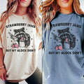 Raccoon Shirt Strawberry Jams But My Glock Dont Funny Raccoon Shirt Funny Meme Classic Cotton Print All Sizes T-Shirts, Hoodie, Sweatshirt - T-Shirt, Sweatshirt, Hoodie