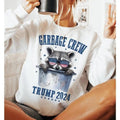 Raccoons Garbage Crew Trump 2024 Inauguration Day Shirt Trump Won Political Funny Funny Election Printed Classic Cotton T-Shirts, Hoodie, Sweatshirt - T-Shirt, Sweatshirt, Hoodie
