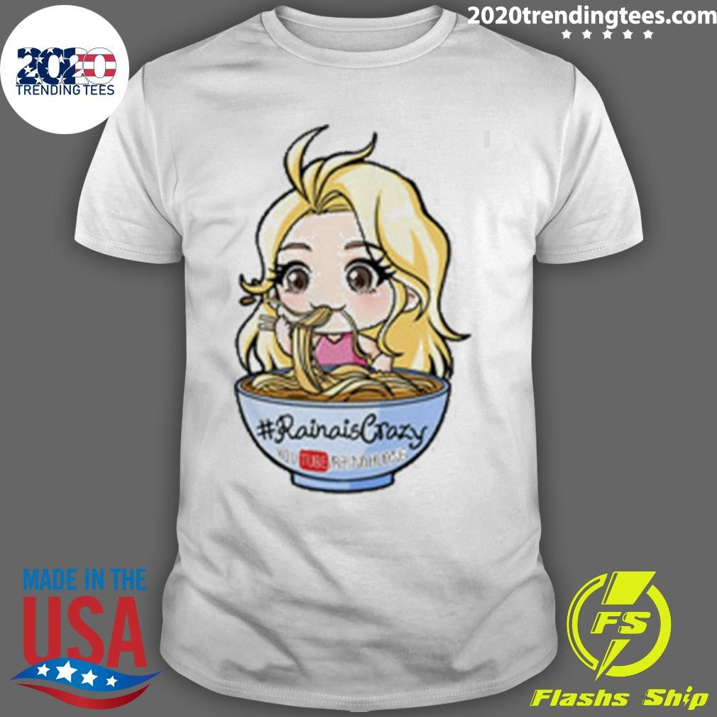 RainaisCrazy Merch 2026 Shirt Unisex T-shirt, Sweatshirt, Hoodie, Long Sleeve Tee - T-Shirt, Sweatshirt, Hoodie