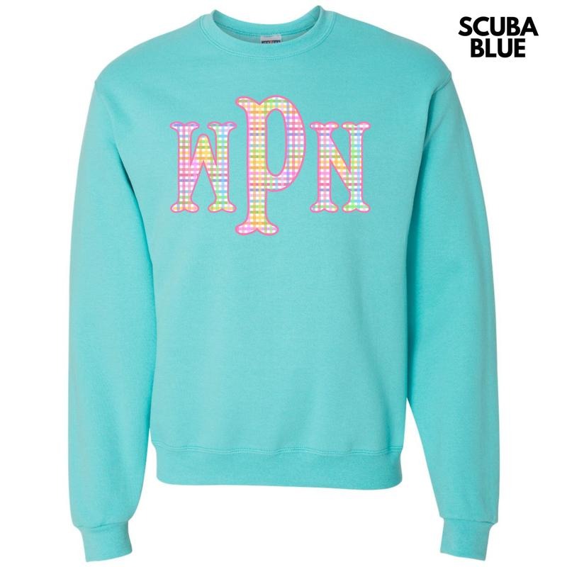 Rainbow Plaid Monogram 'NLB' T-Shirts, Hoodie, Sweatshirt - T-Shirt, Sweatshirt, Hoodie