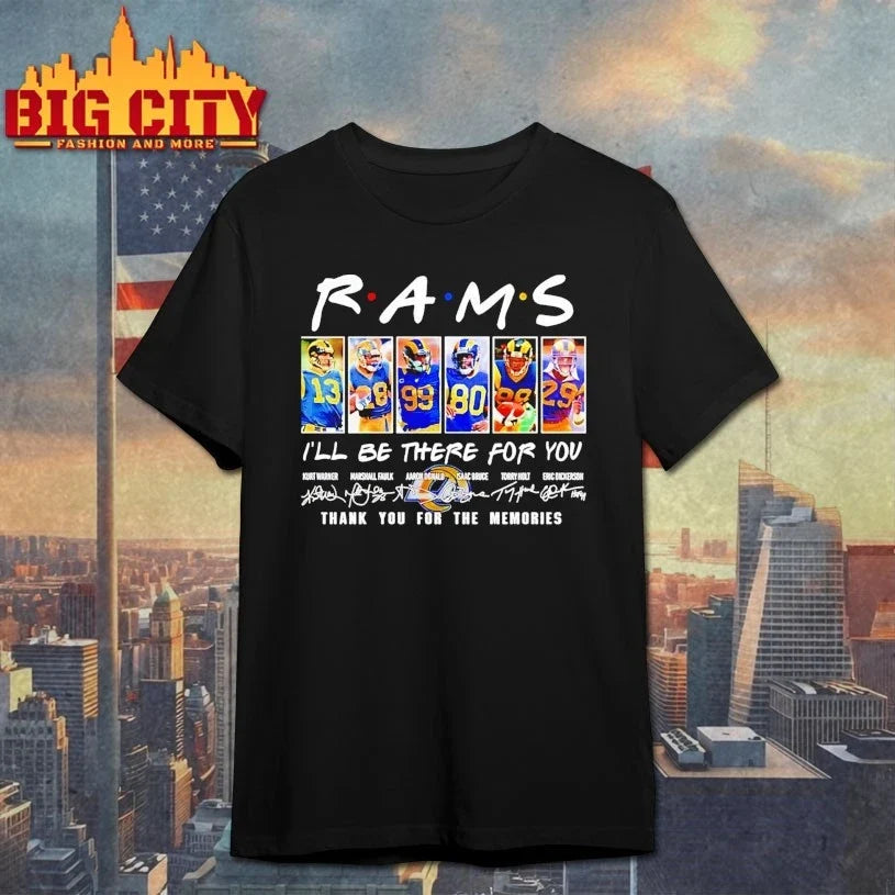 Rams Thank You For The Memories Members signatures shirt Unisex T-shirt, Sweatshirt, Hoodie, Long Sleeve Tee - T-Shirt, Sweatshirt, Hoodie