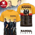 Rascal Flatts 25 Years Celebrating World Tour 2026 Life Is A Highway Two Sided Shirt Unisex T-shirt, Sweatshirt, Hoodie, Long Sleeve Tee - T-Shirt, Sweatshirt, Hoodie