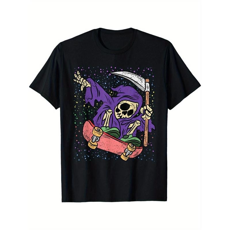 Reaper Skateboard Halloween Costume Fun Ghost Skateboard Made USA T-Shirts, Hoodie, Sweatshirt - T-Shirt, Sweatshirt, Hoodie