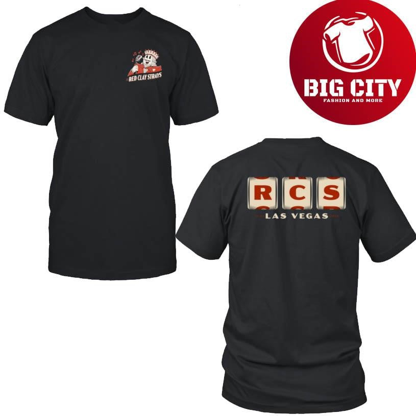 Red Clay Strays Dec 4 2025 in Las Vegas, NV Tour Two Sided Shirt Unisex T-shirt, Sweatshirt, Hoodie, Long Sleeve Tee - T-Shirt, Sweatshirt, Hoodie