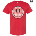 Red Gingham Happy Face Gildan Short Sleeve 'NLB' T-Shirts, Hoodie, Sweatshirt - T-Shirt, Sweatshirt, Hoodie