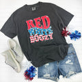 Red White & Boozy Comfort Colors T-Shirts, Hoodie, Sweatshirt - T-Shirt, Sweatshirt, Hoodie
