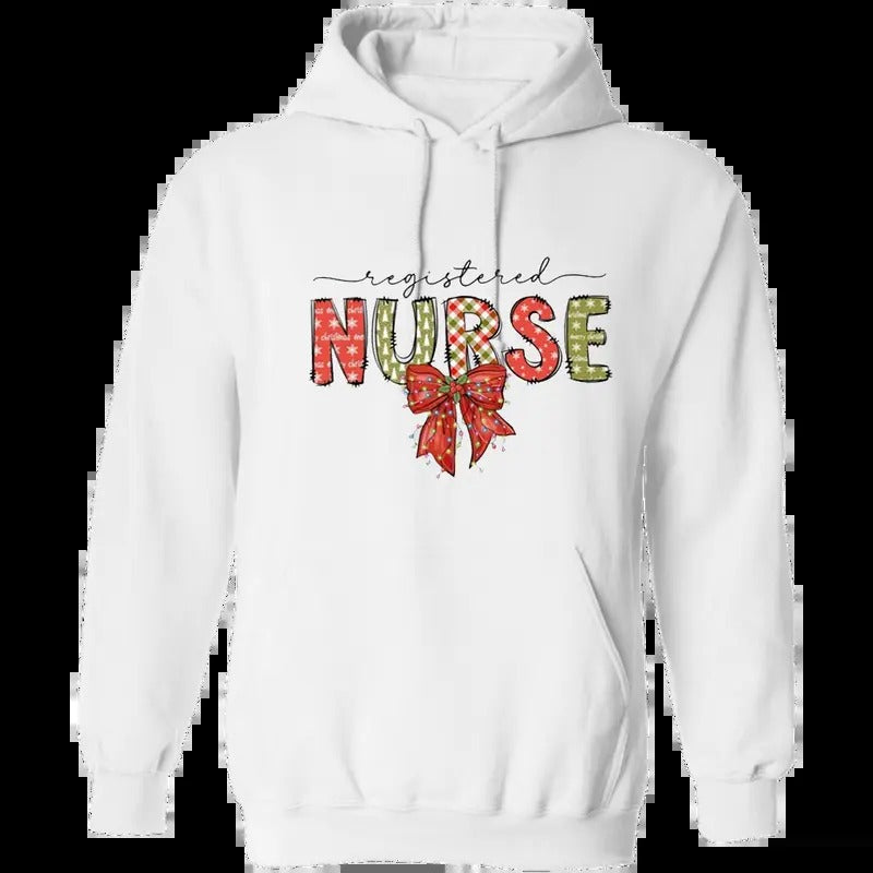 Registered Nurse Shirt Nurse Xmas RN Nurse Coquette Bow Nurse Nursing Him Her T-Shirts, Hoodie, Sweatshirt - T-Shirt, Sweatshirt, Hoodie