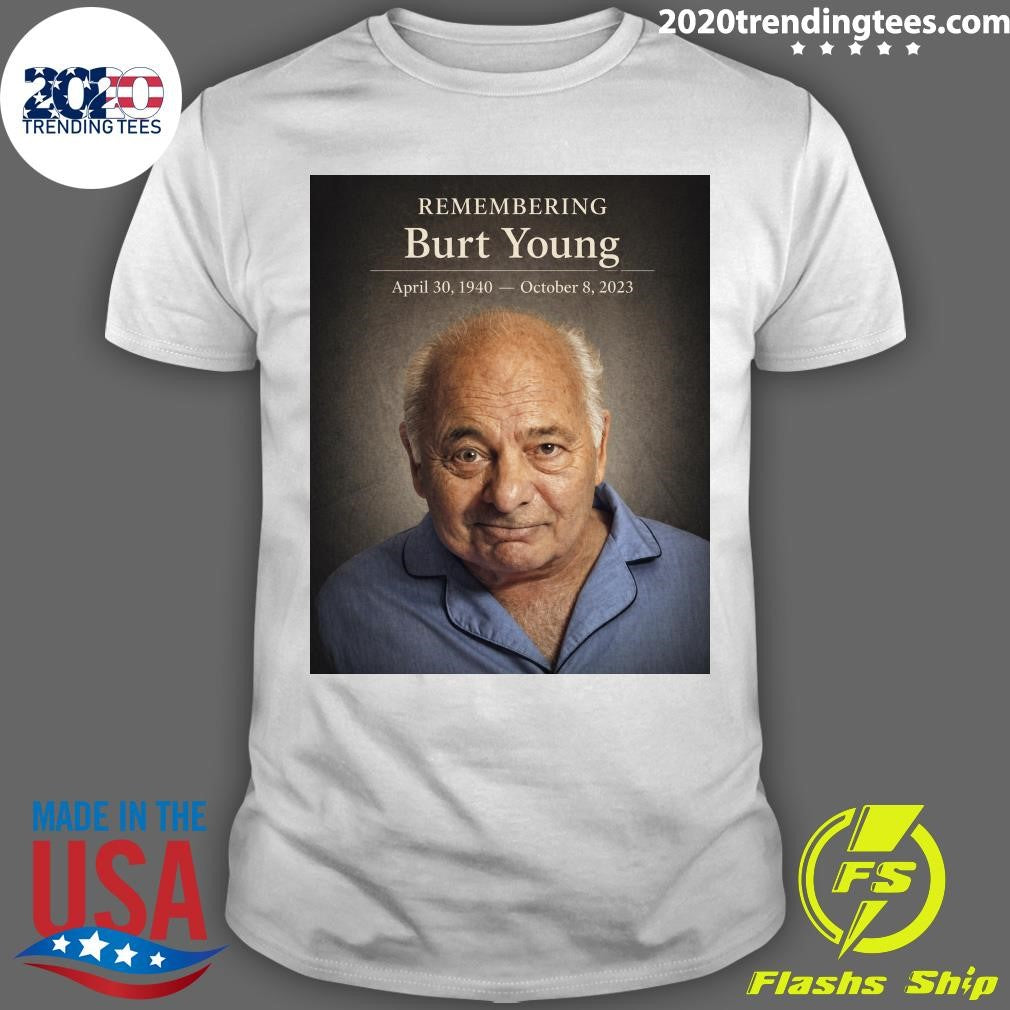 Remembering Burt Young 1940-2023, A True Heart of Cinema Shirt Unisex T-shirt, Sweatshirt, Hoodie, Long Sleeve Tee - T-Shirt, Sweatshirt, Hoodie