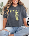 Resist Statue Feminist Protest Resist Feminist Resist T-Shirts, Hoodie, Sweatshirt - T-Shirt, Sweatshirt, Hoodie