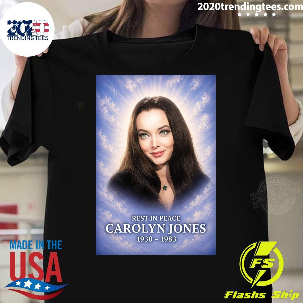 Rest In Peace Carolyn Jones 1930-1983 Shirt Unisex T-shirt, Sweatshirt, Hoodie, Long Sleeve Tee - T-Shirt, Sweatshirt, Hoodie