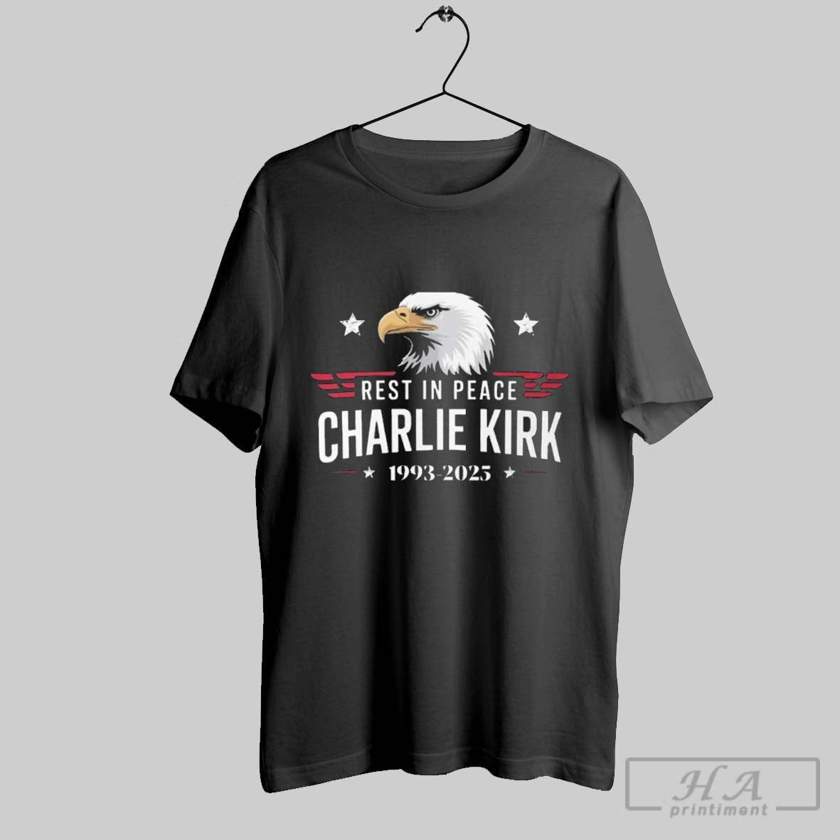 Rest In Peace Charlie Kirk Rip 1993 2025 Unisex T-shirt, Sweatshirt, Hoodie, Long Sleeve Tee - T-Shirt, Sweatshirt, Hoodie