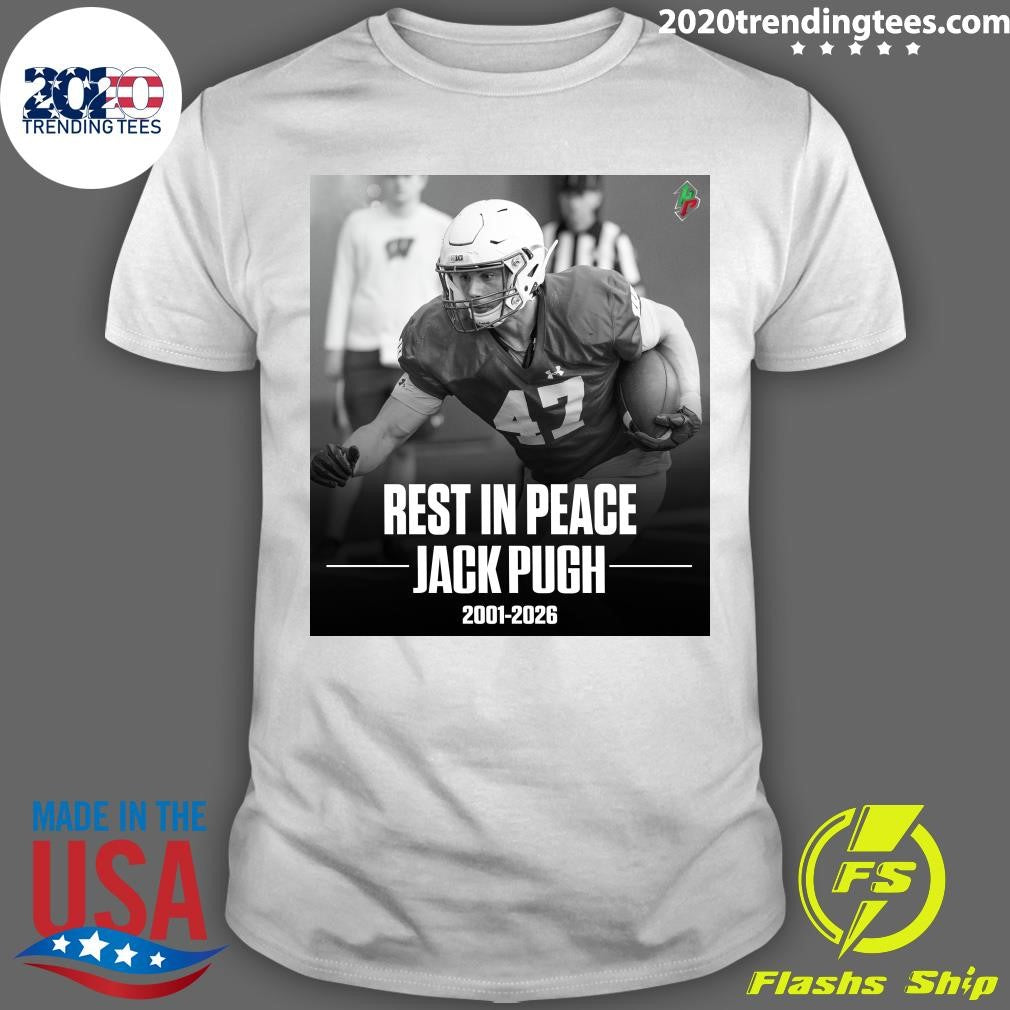 Rest In Peace Jack Pugh 2001-2026 Shirt Unisex T-shirt, Sweatshirt, Hoodie, Long Sleeve Tee - T-Shirt, Sweatshirt, Hoodie