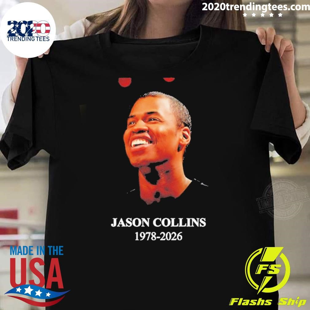 Rest In Peace Jason Collins 1978-2026 Shirt Unisex T-shirt, Sweatshirt, Hoodie, Long Sleeve Tee - T-Shirt, Sweatshirt, Hoodie