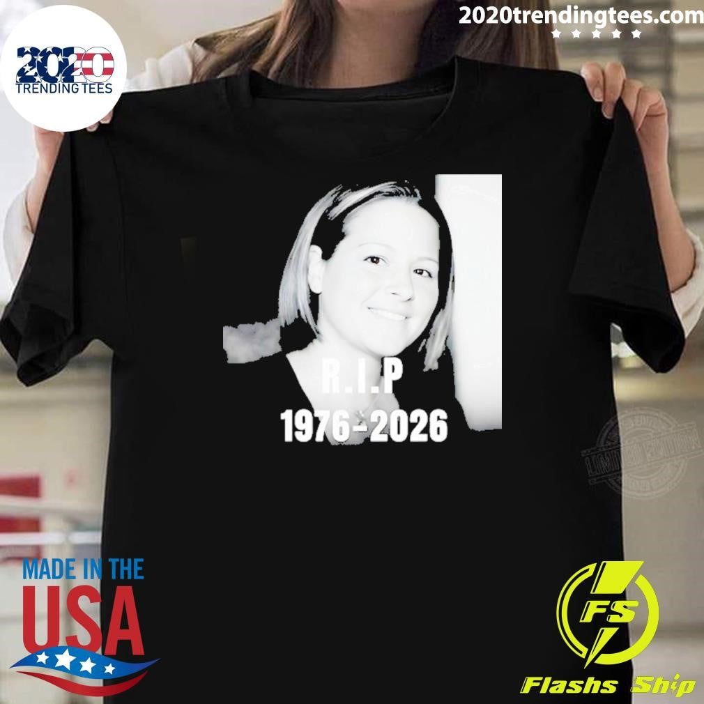Rest In Peace Melia Mcenery 1976 2026 Shirt Unisex T-shirt, Sweatshirt, Hoodie, Long Sleeve Tee - T-Shirt, Sweatshirt, Hoodie
