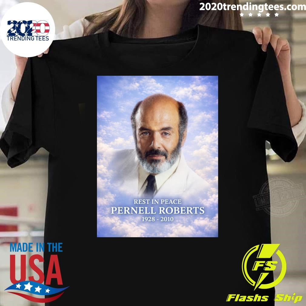 Rest In Peace Pernell Roberts 1928-2010 Shirt Unisex T-shirt, Sweatshirt, Hoodie, Long Sleeve Tee - T-Shirt, Sweatshirt, Hoodie