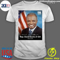 Rest In Peace Rep. David Scott, D-GA 1945-2026 Shirt Unisex T-shirt, Sweatshirt, Hoodie, Long Sleeve Tee - T-Shirt, Sweatshirt, Hoodie