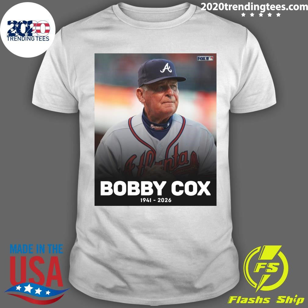 Rest In Peace To Legendary Hall Of Fame Braves Manager Bobby Cox 1941-2026 Shirt Unisex T-shirt, Sweatshirt, Hoodie, Long Sleeve Tee - T-Shirt, Sweatshirt, Hoodie