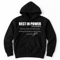 Rest Power Charlie Kirk Greatness Signature Quote Tribute Faith Christian Black Inspirational Message T-Shirts, Hoodie, Sweatshirt - T-Shirt, Sweatshirt, Hoodie