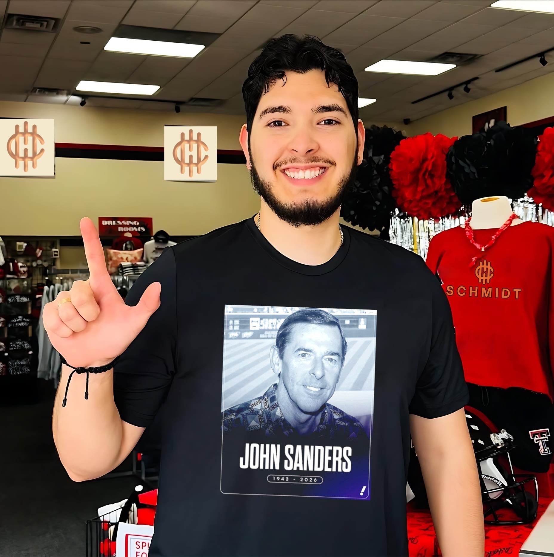 Rest in Peace John Sanders 1943-2026 shirt Unisex T-shirt, Sweatshirt, Hoodie, Long Sleeve Tee - T-Shirt, Sweatshirt, Hoodie