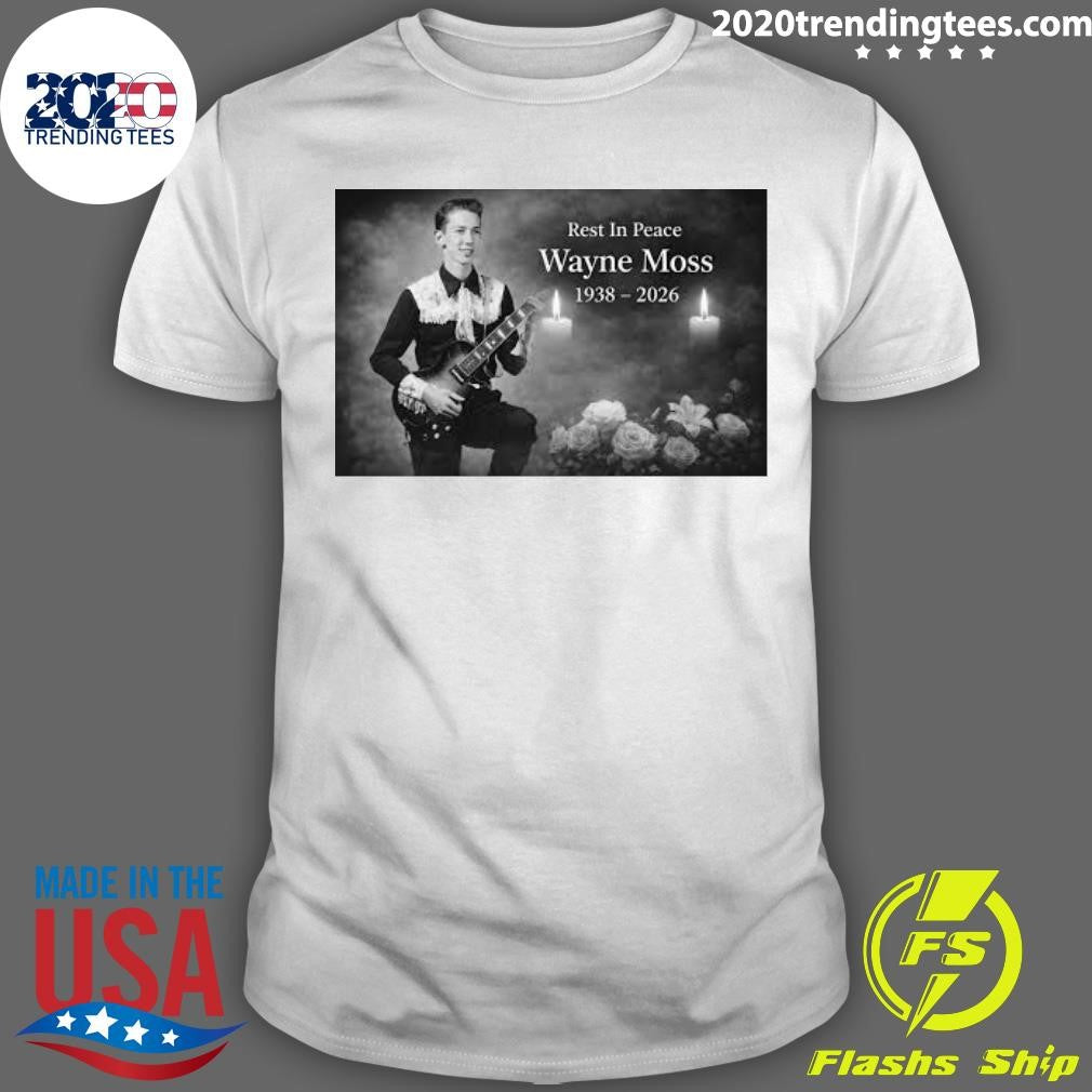 Rest in Peace Wayne Moss 1938-2026 Shirt Unisex T-shirt, Sweatshirt, Hoodie, Long Sleeve Tee - T-Shirt, Sweatshirt, Hoodie
