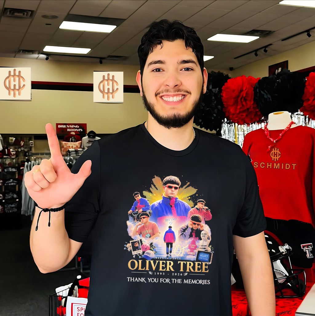 Rest in peace Oliver Tree 1993-2026 thank you for the memories shirt Unisex T-shirt, Sweatshirt, Hoodie, Long Sleeve Tee - T-Shirt, Sweatshirt, Hoodie