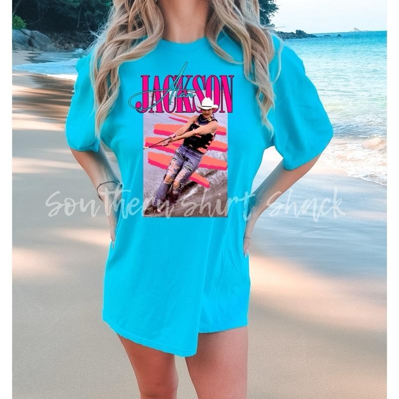 Retro Alan Jackson Chattahoochee Lagoon Blue Comfort Colors T-Shirts, Hoodie, Sweatshirt - T-Shirt, Sweatshirt, Hoodie