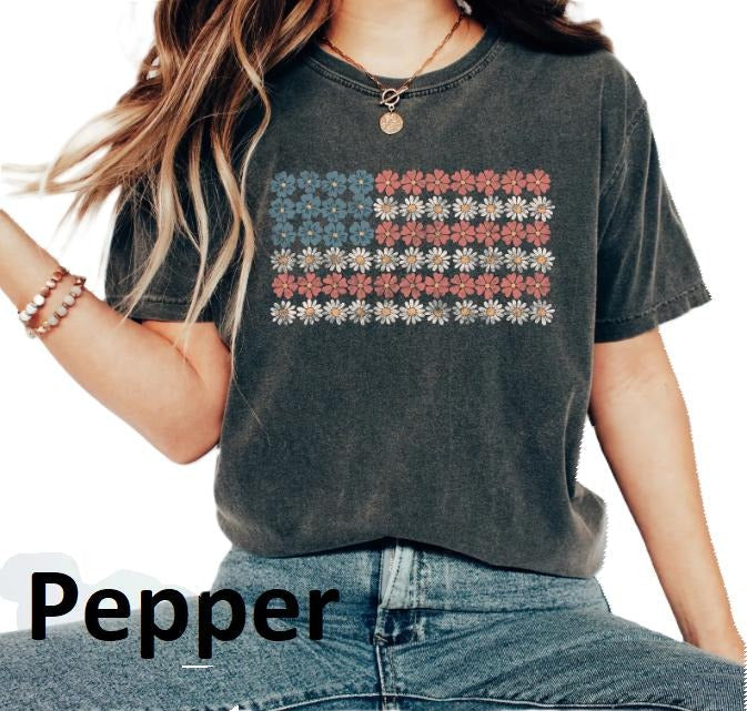 Retro American Flag Shirt 4th July Shirts Fourth July Shirt USA Patriotic Shirt Independence Day USA T-Shirts, Hoodie, Sweatshirt - T-Shirt, Sweatshirt, Hoodie