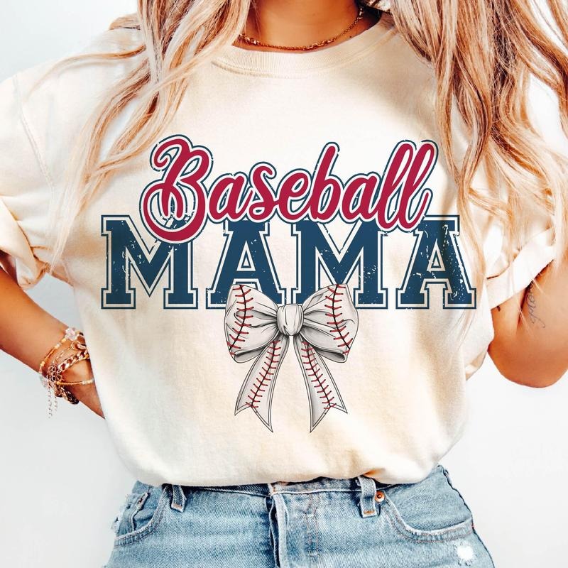 Retro Baseball Mama Baseball Coquette Bow Baseball Mom Game Day Retro Baseball Coquette Bow T-Shirts, Hoodie, Sweatshirt - T-Shirt, Sweatshirt, Hoodie