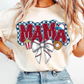 Retro Baseball Mama Leopard Mama Baseball Game Day Shirt Checkered Baseball Coquette Bow Shirt Baseball Mom T-Shirts, Hoodie, Sweatshirt - T-Shirt, Sweatshirt, Hoodie