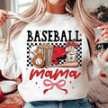 Retro Baseball Mama Game Day Baseball Coquette Baseball Bow Baseball Mom Tis Season Checkered Baseball T-Shirts, Hoodie, Sweatshirt - T-Shirt, Sweatshirt, Hoodie