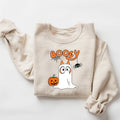 Retro Booey Halloween Halloween Shirt Boo Shirt Halloween Shirt Halloween Shirt Spooky Season Shirt T-Shirts, Hoodie, Sweatshirt - T-Shirt, Sweatshirt, Hoodie