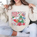 Retro Santa Clausmerry Milk Cookie Santa Cotton T-Shirts, Hoodie, Sweatshirt - T-Shirt, Sweatshirt, Hoodie