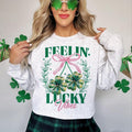 Retro Coquette St Patrick'S Day Coquette St Patty'S Day Lucky Shamrock St Patricks Coquette Lucky Charm Irish T-Shirts, Hoodie, Sweatshirt - T-Shirt, Sweatshirt, Hoodie
