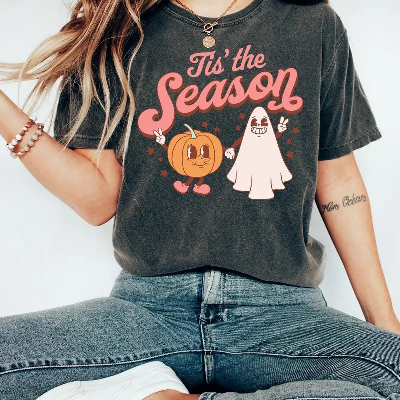 Retro Fall Shirt Vintage Fall Pumkin Pumkin Spice Latte Shirt Vintage Thanksgiving Shirt Retro Fall Shirt Fall Shirt T-Shirts, Hoodie, Sweatshirt - T-Shirt, Sweatshirt, Hoodie