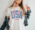 Retro Flower USA 4th July Floral American Retro USA Shirt Independence Day Big USA T-Shirts, Hoodie, Sweatshirt - T-Shirt, Sweatshirt, Hoodie
