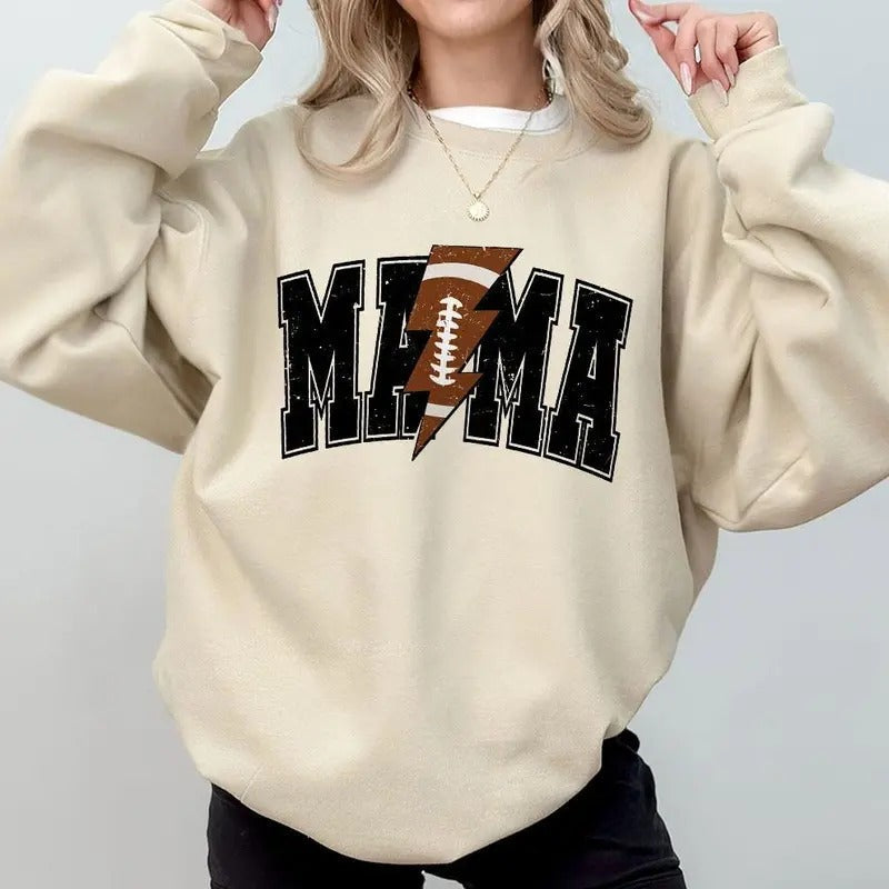 Retro Football Mama Shirt Football Mom Retro Football Mom Comfort Fall Football Shirt Autumn Shirt Fall Football Coquette Mom Fall Shirts Comfort Top T-Shirts, Hoodie, Sweatshirt - T-Shirt, Sweatshirt, Hoodie