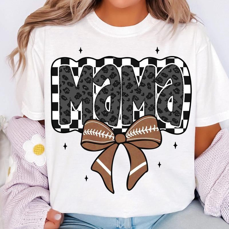 Retro Football Mama Football Mama Football Mom Football Game Day Football Season T-Shirts, Hoodie, Sweatshirt - T-Shirt, Sweatshirt, Hoodie
