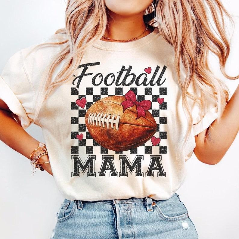 Retro Football Mama Football Mom Sports Football Season T-Shirts, Hoodie, Sweatshirt - T-Shirt, Sweatshirt, Hoodie