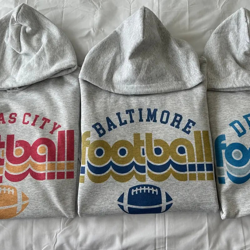 Retro Football Football T-Shirts, Hoodie, Sweatshirt - T-Shirt, Sweatshirt, Hoodie